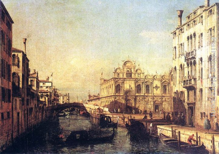 Bernardo Bellotto The Scuola of San Marco